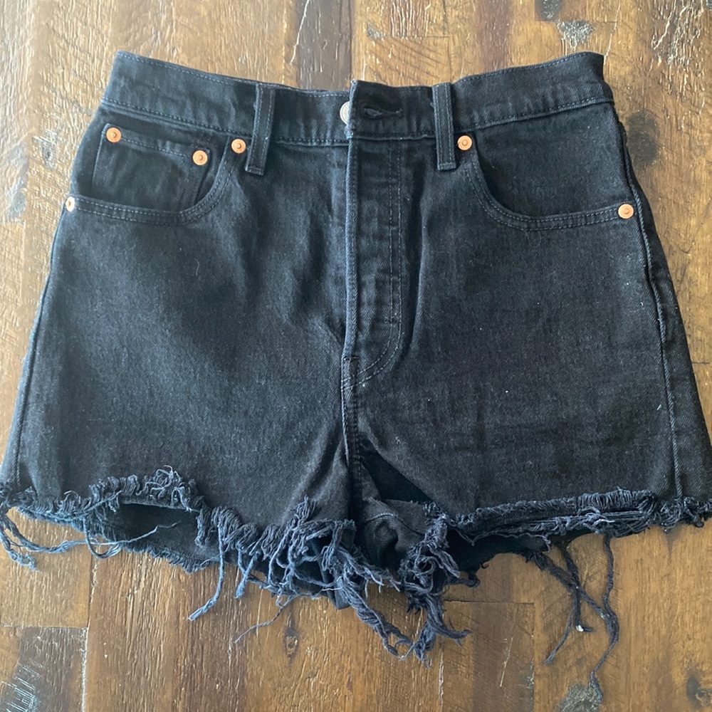 Levi’s Ribcage short black size 26